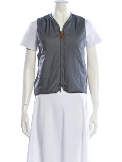 Pre-owned 45r Vest In Gray