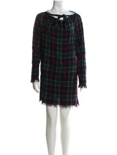 Pre-owned 45r Wool Mini Dress In Multi