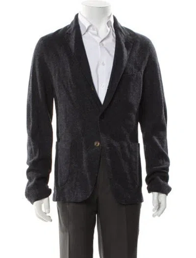 Pre-owned 45r Wool Peacoat In Blue