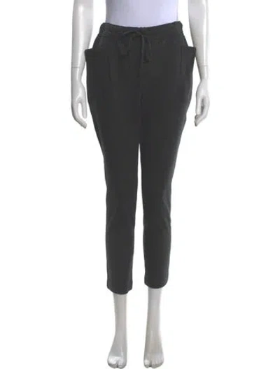 Pre-owned 45r Wool Straight Leg Pants In Gray