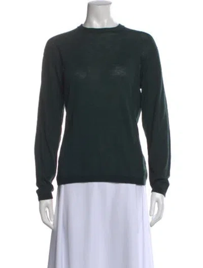 Pre-owned 45rpm Crew Neck Sweater In Green