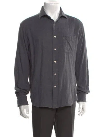 Pre-owned 45rpm Long Sleeve Shirt In Gray