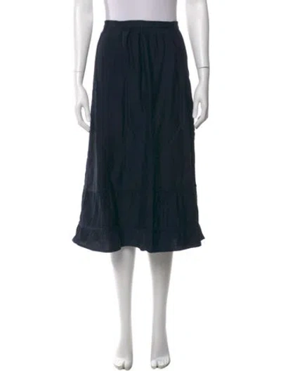 Pre-owned 45rpm Midi Length Skirt In Black