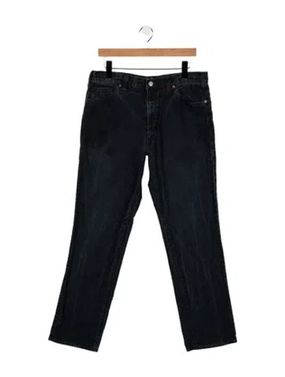 Pre-owned 45rpm Mid-rise Straight Leg Jeans In Blue