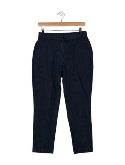 Pre-owned 45rpm Straight Leg Pants In Blue
