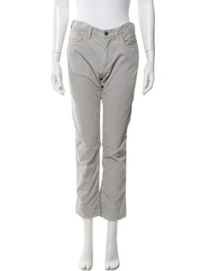 Pre-owned 45rpm Straight Leg Pants In Gray