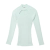Aeron Tulane Cut Out Long Sleeve Top In Mint