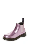 Dr. Martens' Little Girl's & Girl's 2976 Spark Chelsea Boots In Pink Lavender