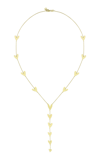CHARMS COMPANY BE MINE 14K YELLOW GOLD LARIAT NECKLACE