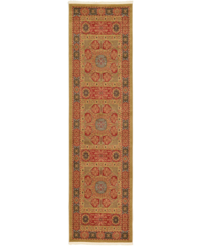 Bayshore Home Closeout!  Wilder Wld3 2' 7" X 10' Runner Area Rug In Red