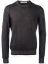 La Fileria For D'aniello Fine Knit Jumper In Brown