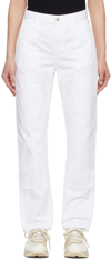 Carhartt White Sonora Jeans In White Worn