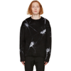 GIVENCHY BLACK & WHITE CHITO EDITION SPIDER SWEATER