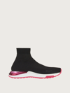 Ferragamo Ninette Sock Trainers In Black