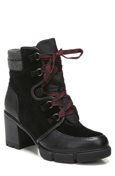 Naturalizer Myla Lace-up Boot In Black