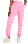 Good American Boyfriend Sweatpants In Hot Pink002
