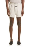FEAR OF GOD STRETCH COTTON LOUNGE SHORTS