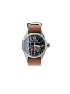 Hamilton Men's Swiss Automatic Khaki Field Brown Leather Strap Watch 42mm H70555533