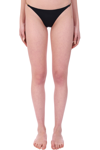 Versace Lycra Triangle Bikini Bottoms In Black