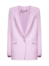 Stella Mccartney Single-breasted Tailored Blazer In Orchid