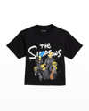 BALENCIAGA KID'S X THE SIMPSONS&TRADE; GRAPHIC T-SHIRT