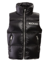 MACKAGE KID'S CHARLEE QUILTED LOGO VEST