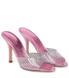 Paris Texas Penelope 95mm Crystal-embellished Sandals In Pink