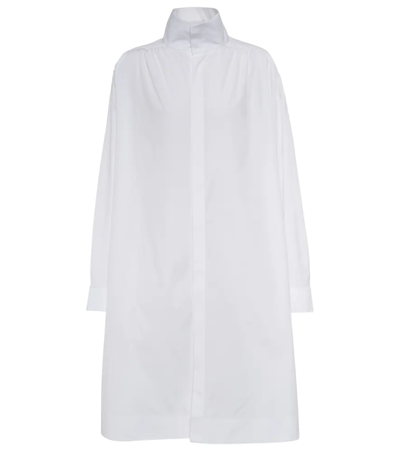 Alaïa 棉质大廓形衬衫 In Blanc