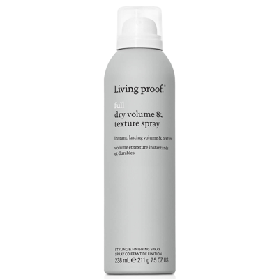Living Proof Full Dry Volume And Texture Spray 7.5 oz/ 238 ml In White