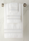 Matouk Marlowe Face Cloth In White