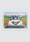 Verrier Just Married Greeting Card