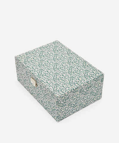 Coco & Wolf Glenjade Tana Lawn Cotton Square Jewellery Box In Assorted