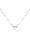 ENGELBERT WHITE GOLD AND DIAMOND STAR SIGN ARIES NECKLACE