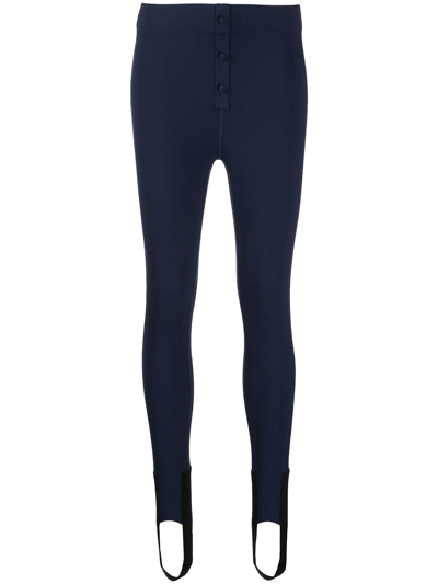 Onefifteen X Beyond The Radar Stirrup Leggings In Blue