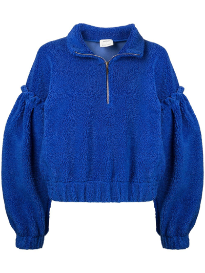 Onefifteen X Beyond The Radar Fleece Jacket In Blue