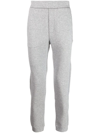 Emporio Armani Slim-fit Track Pants In Grau