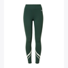 Tory Sport Tory Burch Weightless Chevron Legging In Conifer/snow White