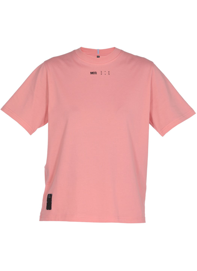 Mcq By Alexander Mcqueen Logo-print Short-sleeved T-shirt In Pink
