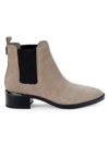 CALVIN KLEIN WOMEN'S DEMMIE SUEDE CHELSEA BOOTS