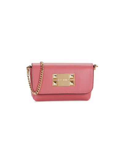 Valentino By Mario Valentino Women's Lilou Leather Crossbody Bag In Pink Sorbet