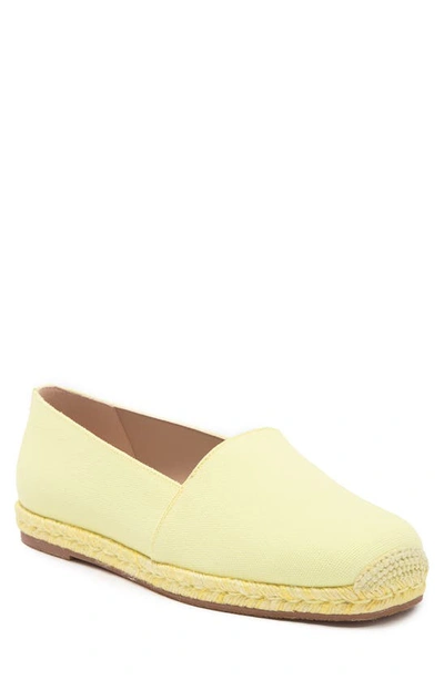 Stuart Weitzman Women's Dree Espadrille Flats In Pale Yellow