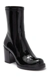 Stuart Weitzman Dalenna Block Heel Bootie In Black