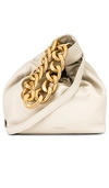 Demellier London Santa Monica Chain Bag In Off White