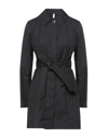 Geospirit Overcoats In Black