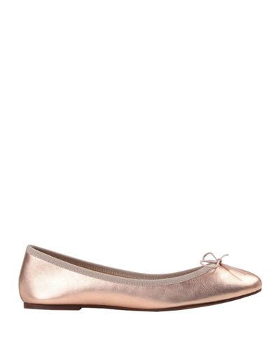Ballerette Monti Woman Ballet Flats Rose Gold Size 12 Soft Leather