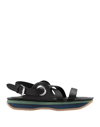 SEE BY CHLOÉ SEE BY CHLOÉ WOMAN SANDALS BLACK SIZE 8 CALFSKIN