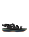See By Chloé Ysee Crisscross Flatform Sporty Sandals In Black