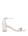 Stuart Weitzman Sandals In Ivory