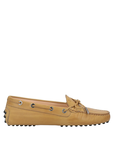 Tod's Loafers In Camel
