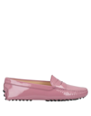 Tod's Loafers In Pink